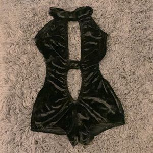 iHeartRaves black body suit. Size S/M